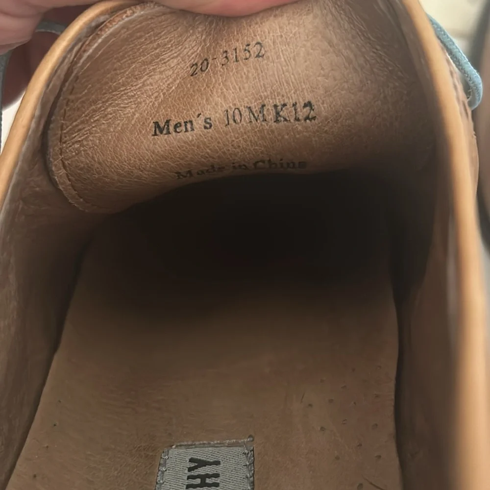 Johnston & Murphy Distressed Wingtip Shoes